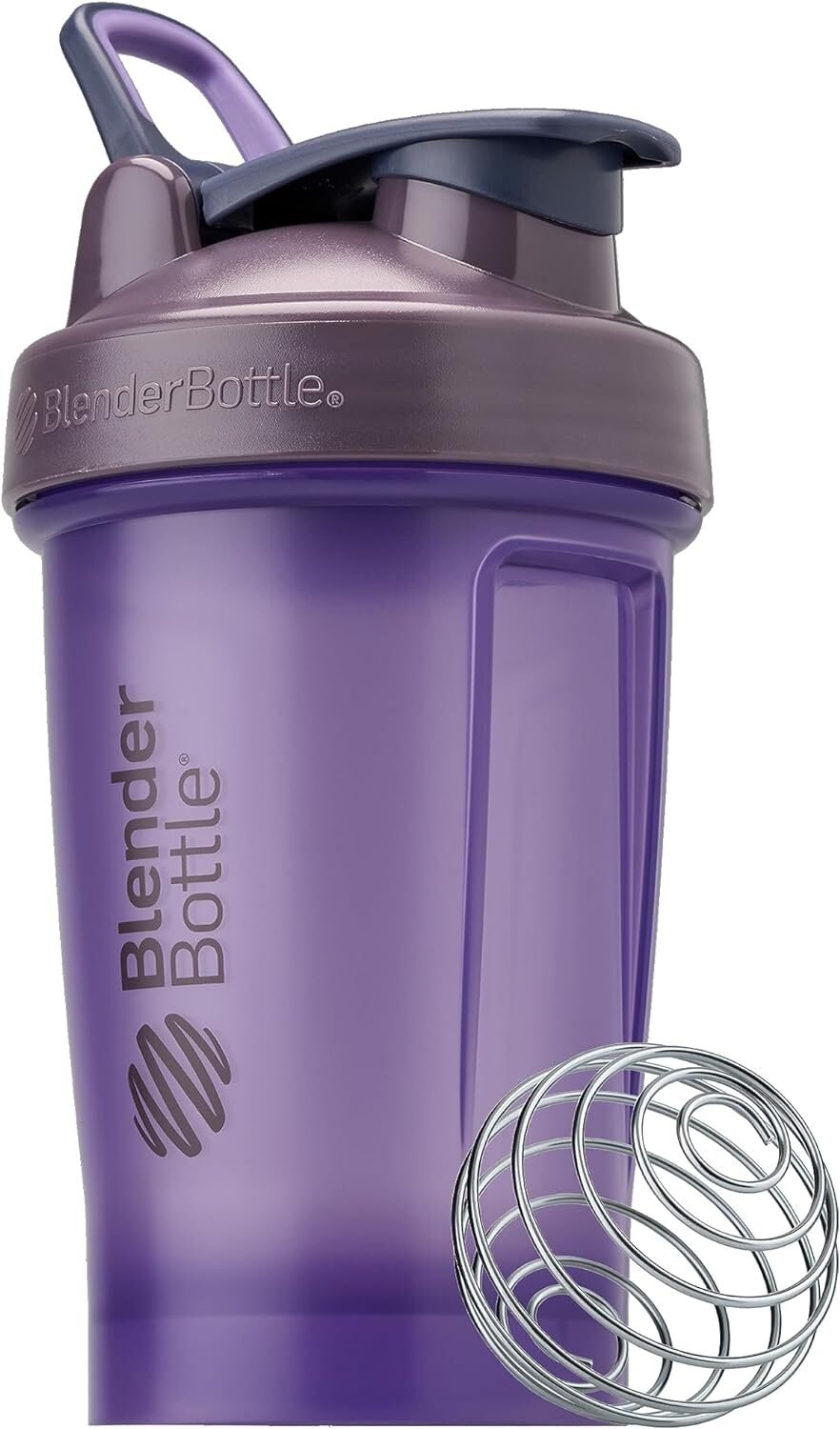 BlenderBottle Classic V2 Shaker Bottle Perfect for Protein Shakes and Pre Workout, 20oz, Full Color Tan