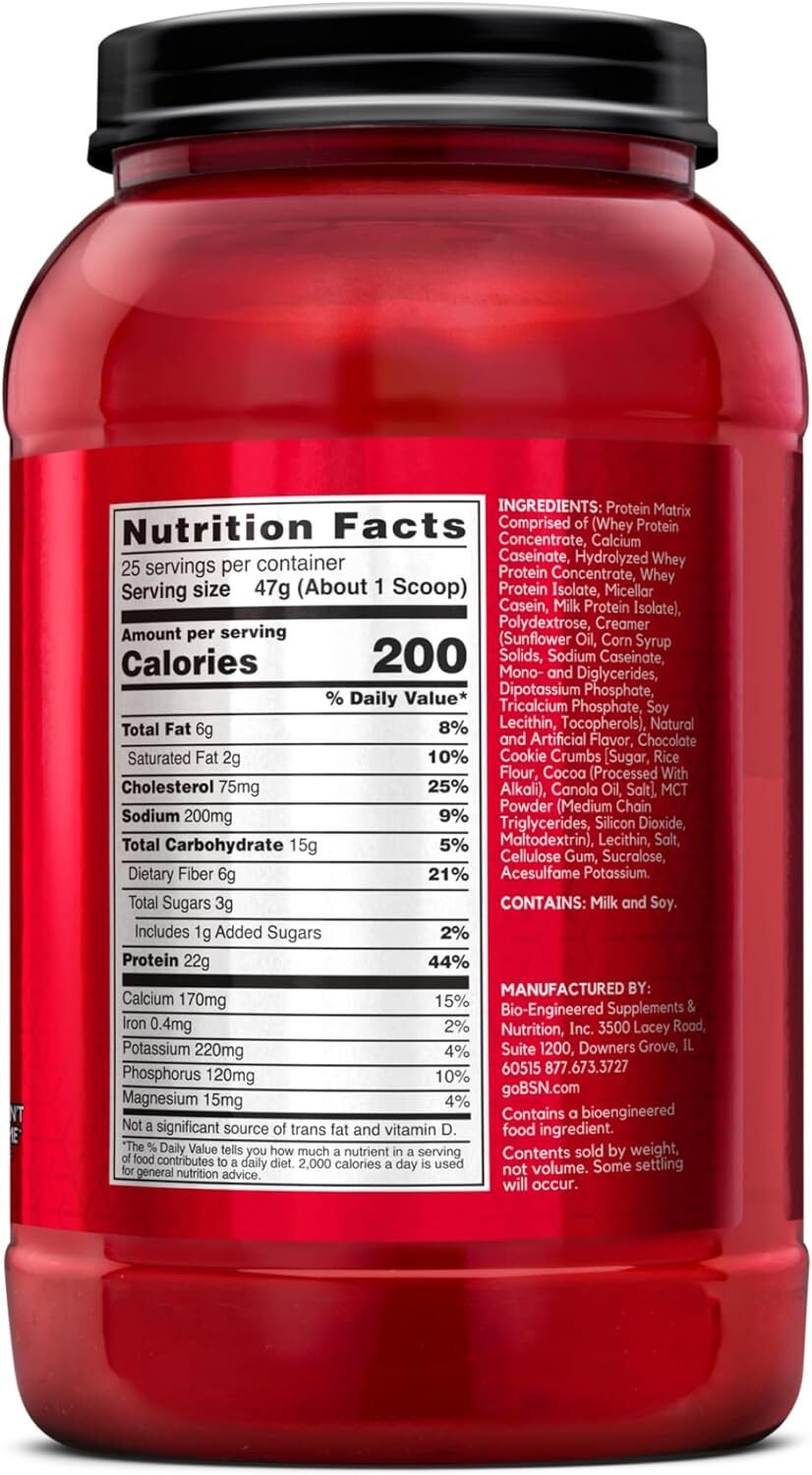 BSN SYNTHA-6 Whey Protein Powder with Micellar Casein, Chocolate Milk Protein Isolate Powder, Chocolate Milkshake, 97 Servings (Package May Vary)