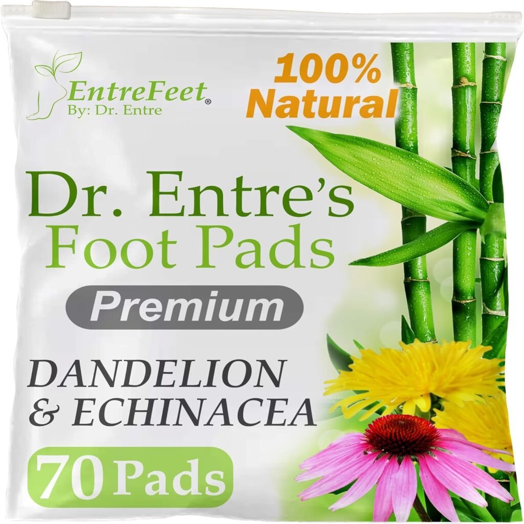 Dr. Entres Foot Pads: Premium Foot Pads to Feel Better, Sleep Better  Relieve Stress | Effective Organic Lavender  Rose Foot Patches | 10 Pack