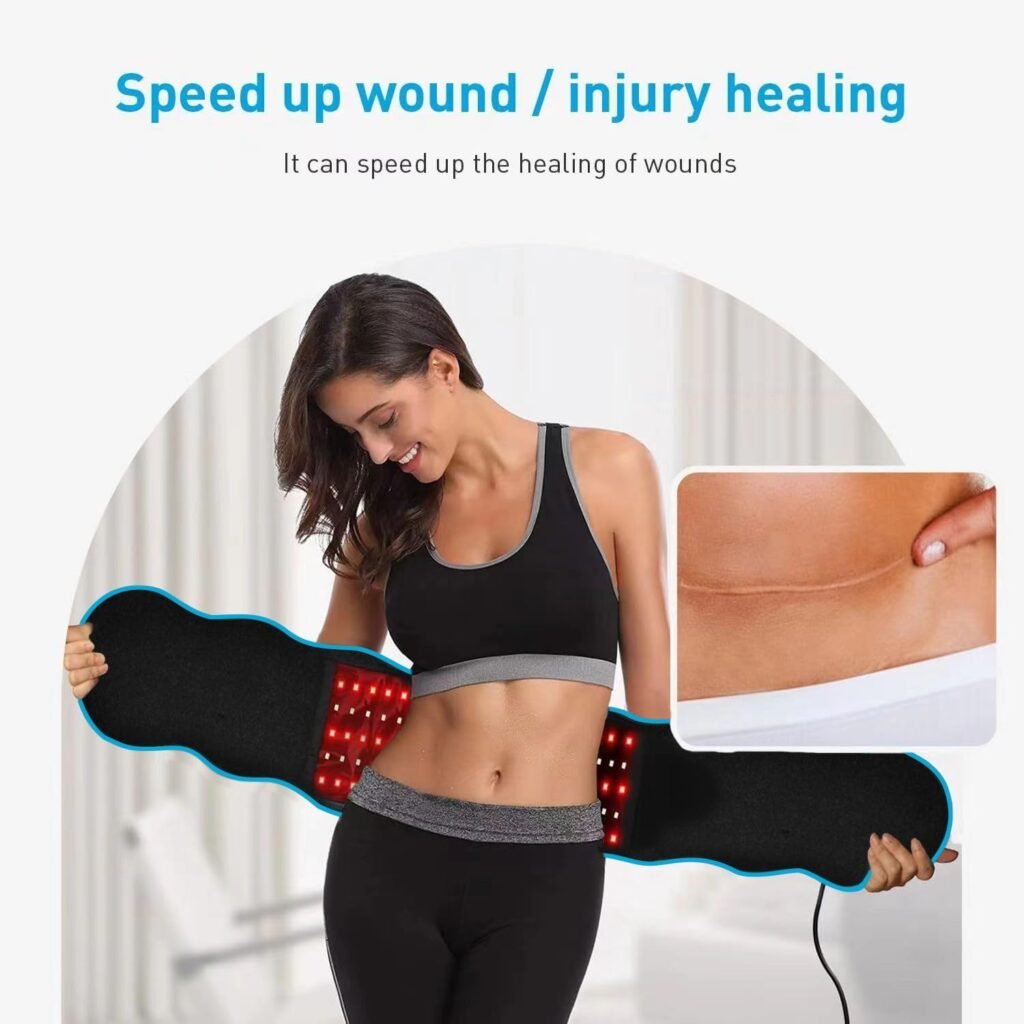 Red Light Therapy Belt Near Infrared Light Therapy for Body Weight Loss lipo Belt at Home Contour Light Machine for Pain lipo wrap