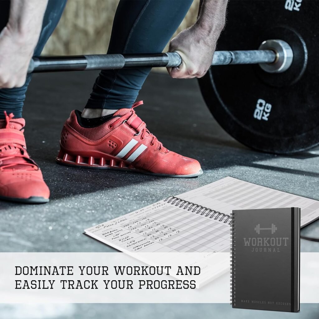 The Ultimate Fitness Journal for Tracking and Crushing Your Gym Goals - Detailed Workout Planner  Log Book For Men and Women - Great Gym Accessories With Calendar, Nutrition  Progress Tracker