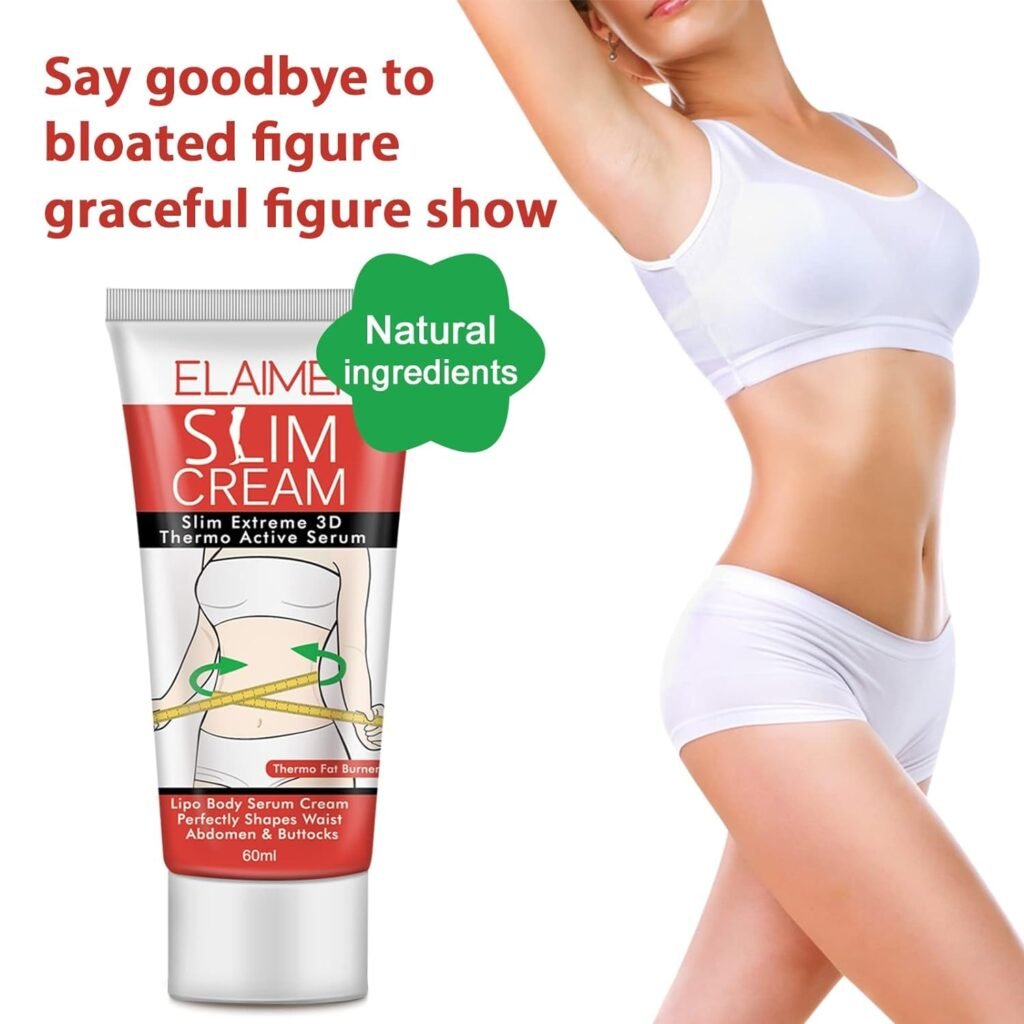 2 Pack Hot Cream, Slimming Fat Burning Cream for Belly, Waist,  Buttocks. That Burns Moisturizing Firming - Goodbye Cellulite Women/Men Weight Loss, 60.0 milliliters