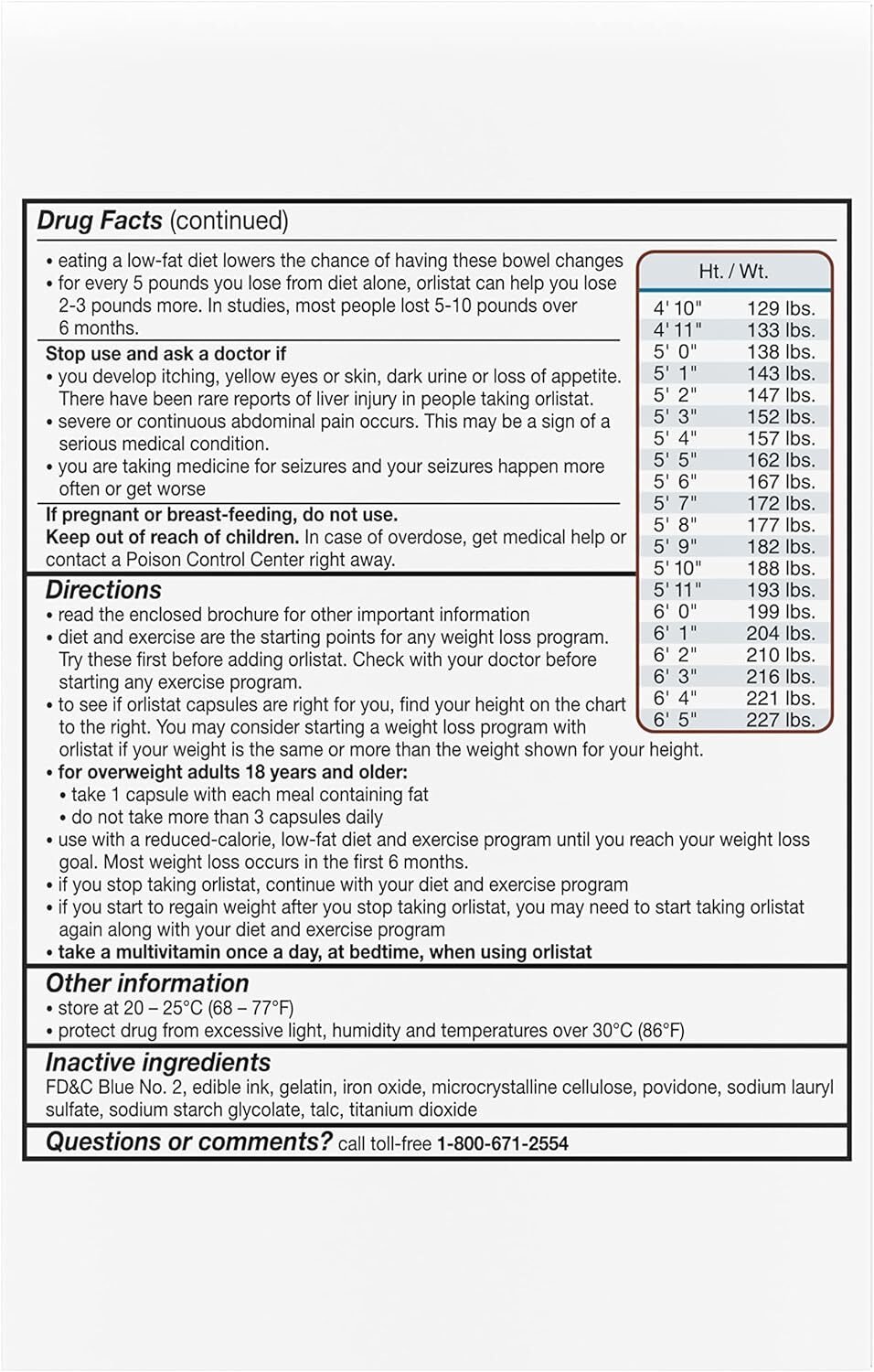 alli Weight Loss Diet Pills, Orlistat 60 mg Capsules, Non Prescription Weight Loss Aid, 120 Count Refill Pack