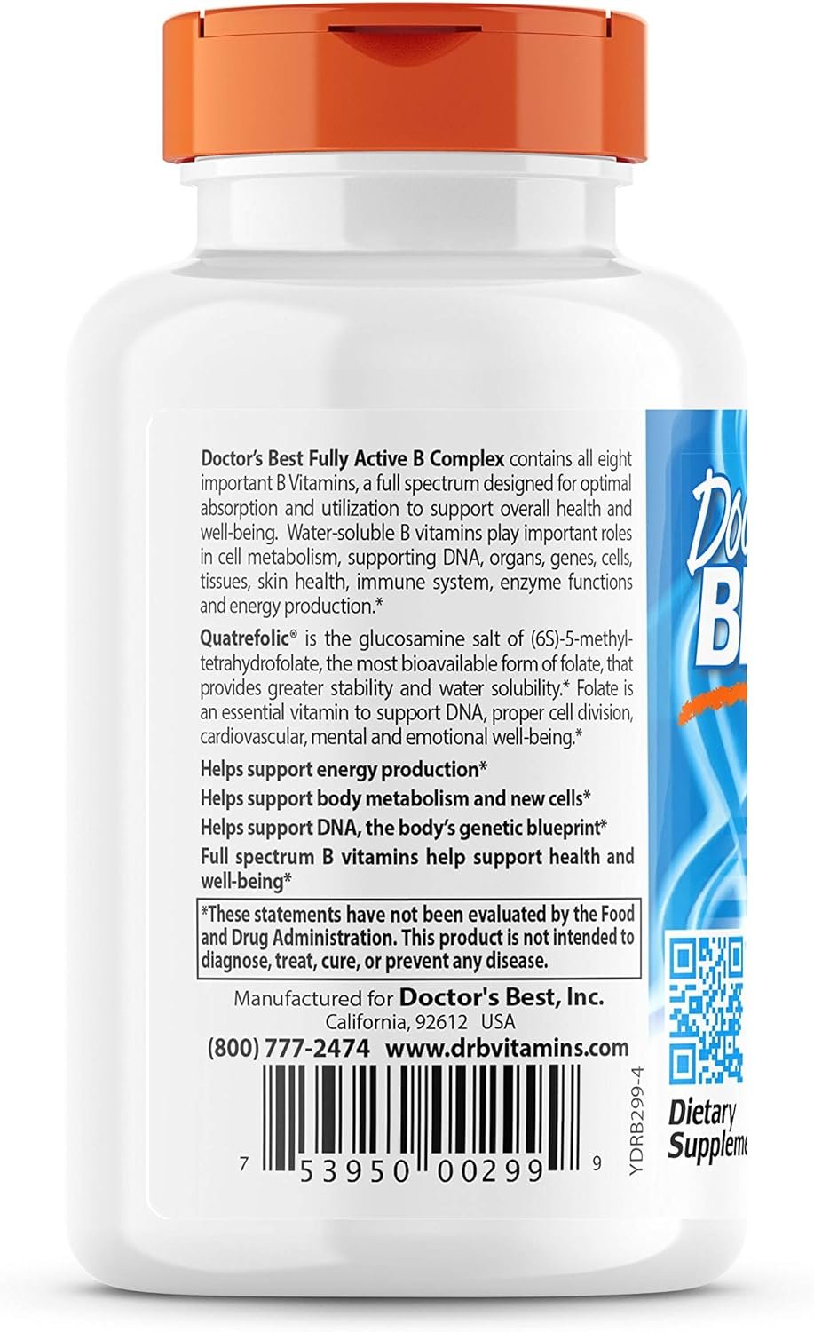 Doctor’s Best B Complex Review