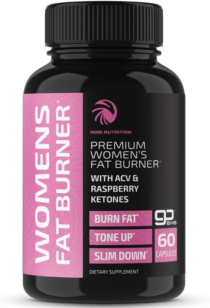 Fat Burner Pills for Women - Thermogenic Supplement, Metabolism Booster, and Appetite Suppressant Designed for Healthier Weight Loss